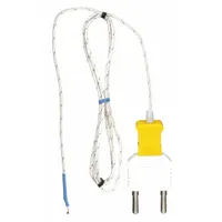 APPROVED VENDOR Bead Wire Temperature Probe: -22°F to 572°F /-30°C to 300°C, Type K, Needle Tip (MPN 4JPL6)