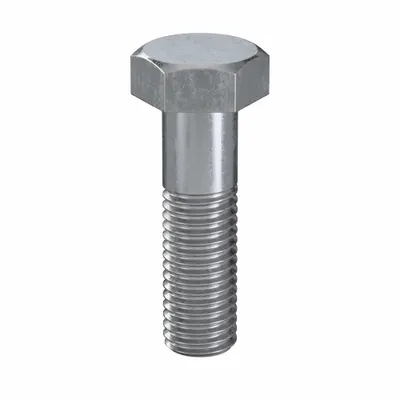 LINDSTROM Hex Head Cap Screw: Steel, Class 8.8, Zinc Plated, M14, Metric, 50 mm lg - Class 8.8 Steel Hex Head Cap Screws