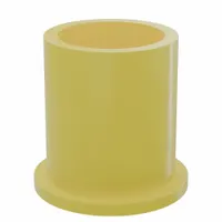 BUNTING BEARINGS Flanged Sleeve Bearing: PTFE, 1 in Bore, 1 1/4 in OD, 1 1/2 in Overall Lg, 3 PK (MPN BJ5F162012)