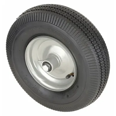 Dayton Rigid Caster: 440 lb Load Capacity, 12 in Overall Lg, 3 1/2 in Overall Wd - Replacement Casters for Platform Trucks