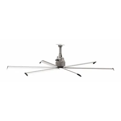 SKYBLADE Ceiling Fan: 50,409 cfm Airflow, 14 ft Blade Dia, Variable Speeds, 230/460V AC - Industrial HVLS Ceiling Fans