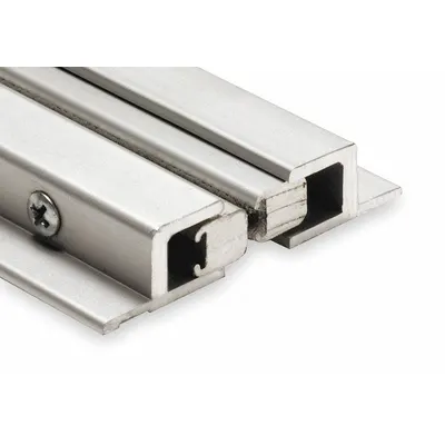 NATIONAL GUARD Door Astragal: Brush Insert, 8 ft Lg, 1 3/16 in Wd, 1 3/16 in Ht - Door Astragals