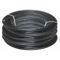 This cut-to-length jumper cable from WESTWARD features a 1/0 ga wire gauge and a 100 ft length, with a black jacket. Rated for 150 A max current, it is suited for high-amperage battery connections in automotive and industrial settings