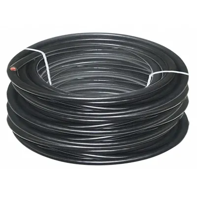 WESTWARD Battery Jumper Cable: 1/0 ga, 100 ft Cable Lg, Black - Cut to Length Jumper Cables