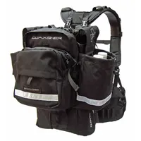 COAXSHER Wildland Fire Pack: 1000 Denier Cordura, Black, 2,700 cu in Interior Volume (MPN FS101-R)