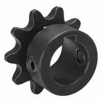 TRITAN Sprocket: 35, For 3/8 in Chain Pitch, 5/8 in Bore Dia, 10 Teeth, 1.214 in Pitch Dia, Steel (MPN 35BS10H X 5/8)