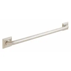 This straight grab bar is constructed of stainless steel with a brushed finish, measuring 48 inches in length and 1-1/4 inches in diameter. Designed for right-hand mount wall installation, it provides a secure handhold in commercial restrooms, healthcare facilities, and accessible work areas.