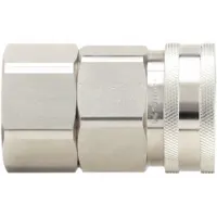 SNAP-TITE Hydraulic Quick Connect Hose Coupling: 2 in, 316 Stainless Steel, 681.3 lpm Max. Flow Rate (MPN SVHC32-32FV)