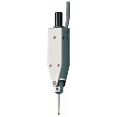 Lever-style inductive pencil probe with cable for high-precision dimensional measurement. Offers accuracy of +/-36 uin/0.9 micron. Suitable for surface profiling, runout checks, and comparative measurements in machining and metrology applications.
