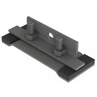 Wireway Sealing Plate: 4 in Wd, 4 in Ht, 4 in Lg, Steel (MPN F44LSAG)