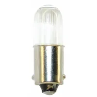 APPROVED VENDOR Compact LED Bulb: LED, Miniature Bayonet (BA9s), (T) Tubular, T3-1/4, 6V AC/DC (MPN L1006MB-W)