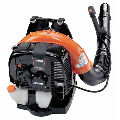ECHO Gas-Powered Backpack Blower: Gas-Powered, 756 cfm Max Air Flow, 756 mph Max Air Speed - Gas-Powered Backpack Blowers