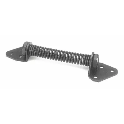 MCKINNEY Gate Spring: Door Spring, Spring Hinge, 1 1/2 in Bolt Head Dia, Gate Springs
