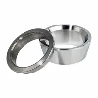 This double-ferrule compression fitting is made of stainless steel and designed for 8 mm OD tubing. It is compatible with Swagelok fitting brands and provides a secure metal-to-metal seal in fluid systems. Typical applications include instrumentation, chemical processing, and hydraulic systems where leak-tight connections are required