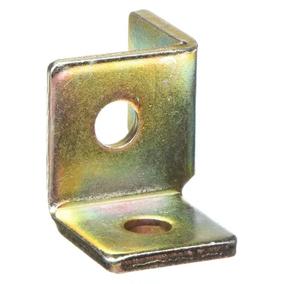 OEM Steel One-Way Wing Connector, 3 Holes, Electroplated Gold, V971RY - One-Way Wing Connectors