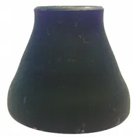 This butt-weld extreme-pressure pipe fitting is an eccentric reducer made of carbon steel, sized 1-1/4 in x 1 in, Class XS. It connects pipes of different diameters while maintaining a flat side to prevent air pockets in horizontal piping systems. Suitable for high-pressure industrial piping applications such as steam, water, and process lines