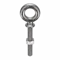 Machinery Eye Bolt: With Shoulder, 316, Stainless Steel, Plain, 5/16"-18 Thread Size (MPN N2022-316SS-2-1/4)