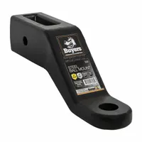 BUYERS PRODUCTS Ball Mount: Class 3, 1 1/4 in Compatible Ball Shank Dia, 3 in Ball Dia, Forged Steel (MPN 1803454)