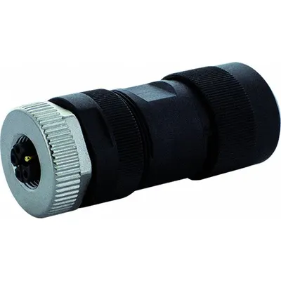 MURRELEKTRONIK Circular Connector: L Coded, 5 Socket, M12 Screw, IP67, Screw Terminals - Field-Wireable Industrial M12 Circular Connectors