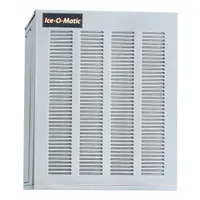 ICE-O-MATIC Ice Machine: Flake, 900 lb Ice per Day, Air Cooled, 27 in Ht, 21 in Wd, 24 in Dp, Silver (MPN MFI0800A)