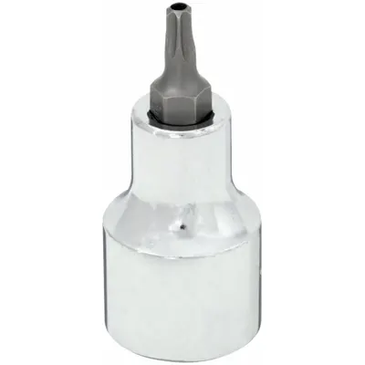 WESTWARD Socket Bit: 1/2 in Drive Size, Torx Tip, T30 Tip Size, 2 1/4 in Overall Lg - Torx Bit Sockets