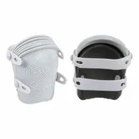 WESTWARD Knee Pad: Universal, 2 Straps, Button, 1 PR