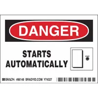 Label: Polyester, Adhesive Sign Mounting, 3 1/2 in x 5 in Nominal Sign Size, 0.01 in Thick, 5 PK (MPN 86148)