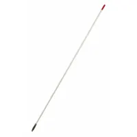 This FRANCIS CB radio antenna features a helical design with a 36-inch overall length and white finish. It operates on the CB band for two-way radio communication in vehicles or base stations