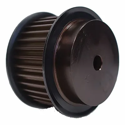 OEM Timing Pulley: Modified Curvilinear - GT Section Plain-Bore Timing Pulleys with Hub