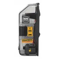 DEWALT Dust Extractor Dust Box: On-Tool, Self-Contained, 5/8 in Max. Dia, D25303DH/DWH303DH/DWH304DH (MPN DWH302DH)