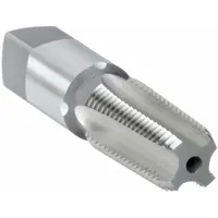 This OSG pipe tap is designed for threading aluminum and other non-ferrous materials. It features a 1/4"-18 NPT thread size with 4 flutes for efficient chip evacuation. Made from high-speed steel, it is suitable for creating clean threads in pipe and conduit applications