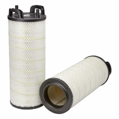 FLEETGUARD Automotive Air Filter: Round-Oval, Engine, Radial Seal, 9 11/32 in Outside Dia - Round/Oval Engine Air Filters