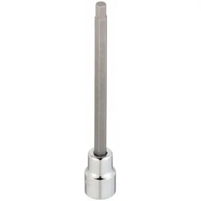 WESTWARD Socket Bit: 1/4 in Drive Size, Hex Tip, 6 mm Tip Size, 4 3/4 in Overall Lg - Hex Bit Sockets