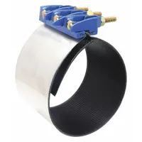 SMITH-BLAIR Repair Clamp: For 6 in Pipe, 7.5 in Overall Lg, 304 Stainless Steel (MPN 22600066307000)