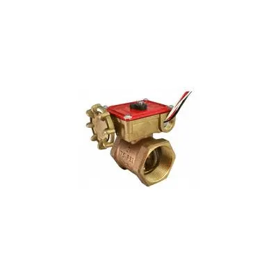 MILWAUKEE VALVE BB-SCS02 1-1/4 Bronze Fire-Protection Butterfly Valve - Bronze Fire-Protection Butterfly Valves