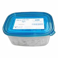 Non-sterile, single-use pipette tip made of clear polypropylene. Designed for universal pipettes, with a 1,250 µL capacity and no filter. Supplied in a bulk bag of 1,000 tips. Suitable for general liquid handling in laboratory settings where sterility is not required.