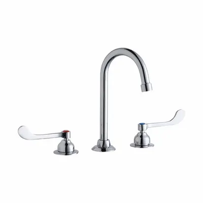 ELKAY LK800GN05T6 Centerset Kitchen Faucet, Brass, 1.5 gpm - Centerset Kitchen Faucets