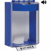 SAFETY TECHNOLOGY INTERNATIONAL Universal Stopper Cover: Polycarbonate, 4 in Overall Dp, STI-13220NB