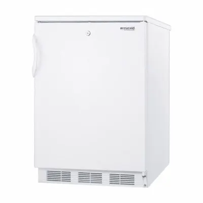 ACCUCOLD Lab Refrigerator: 5.5 cu ft, Tabletop, 1°C to 7°C, 23 1/2 in Overall Dp - General Purpose Lab Refrigerators