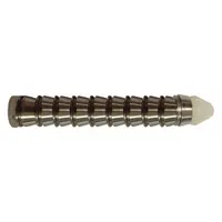This ferrule set is a double-ferrule compression fitting for 22 mm OD tubing, constructed from stainless steel. It is designed for use with Swagelok-compatible fittings to create a leak-tight seal in industrial fluid systems. Typical applications include connecting tubing in high-pressure or corrosive environments