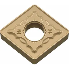 This diamond indexable turning insert is designed for precision turning operations on hard materials. Its diamond composition provides wear resistance and improved surface finish in general machining applications.