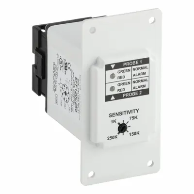 MACROMATIC Seal Leak Relay: Panel Door Mounted, 5 A Current Rating, 120V AC - Panel-Mounted Relays