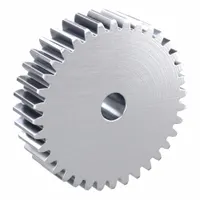 Hubless Spur Gear: Module m 2.5, 36 Teeth, 15 mm Bore Dia, Stainless Steel, 20° Pressure Angle (MPN SUSA2.5-36)