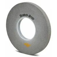 SCOTCH-BRITE Convolute Wheel: 14 in Dia x 1 in W, 8 in Arbor, Silicon Carbide, Fine, Hard (9), EP-WL (MPN 7010329363)