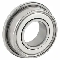 EZO Miniature Ball Bearing: R166, 3/16 in Bore, 0.422 in Flange Dia, Dbl Shield, 3/8 in OD (MPN SFR166ZZA3MC3AF2)