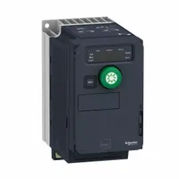 SCHNEIDER Variable Speed Drive: In Phase Single, 200-240V AC, Out Phase Three, 1 hp, IP20, No Bypass (MPN ATV320U07M2C412)