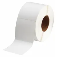 Pre-Cut Label Stock Roll: 4 in x 4 in, Acrylic, Permanent Adhesive, 1,400 Labels, Permanent (MPN THT-77-402-1.4)