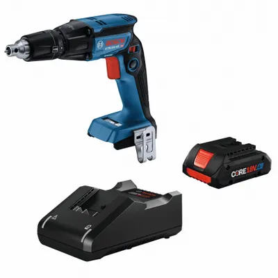 BOSCH GTB18V-45B15 Brushless Cordless Drywall Screw Gun Kit - Bosch Cordless Screwdrivers