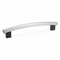 JW WINCO Pull Handle: Threaded Holes, Stainless Steel, Silver, 1.18 in, 22.05 in Grip Lg (MPN 30W600X23S)