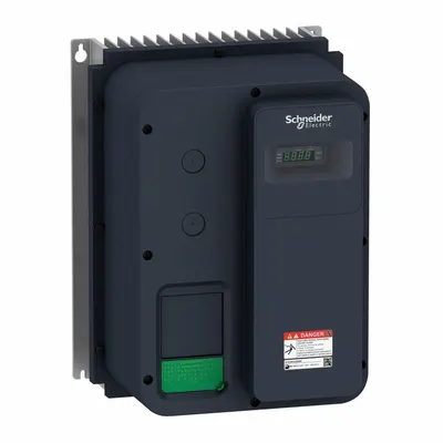 SCHNEIDER Variable Frequency Drive: In Phase Single, Out Phase Single, 3 hp, No Bypass - Schneider Altivar ATV320